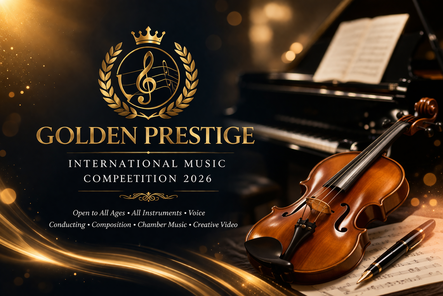 Golden Prestige International Music Competition 2026